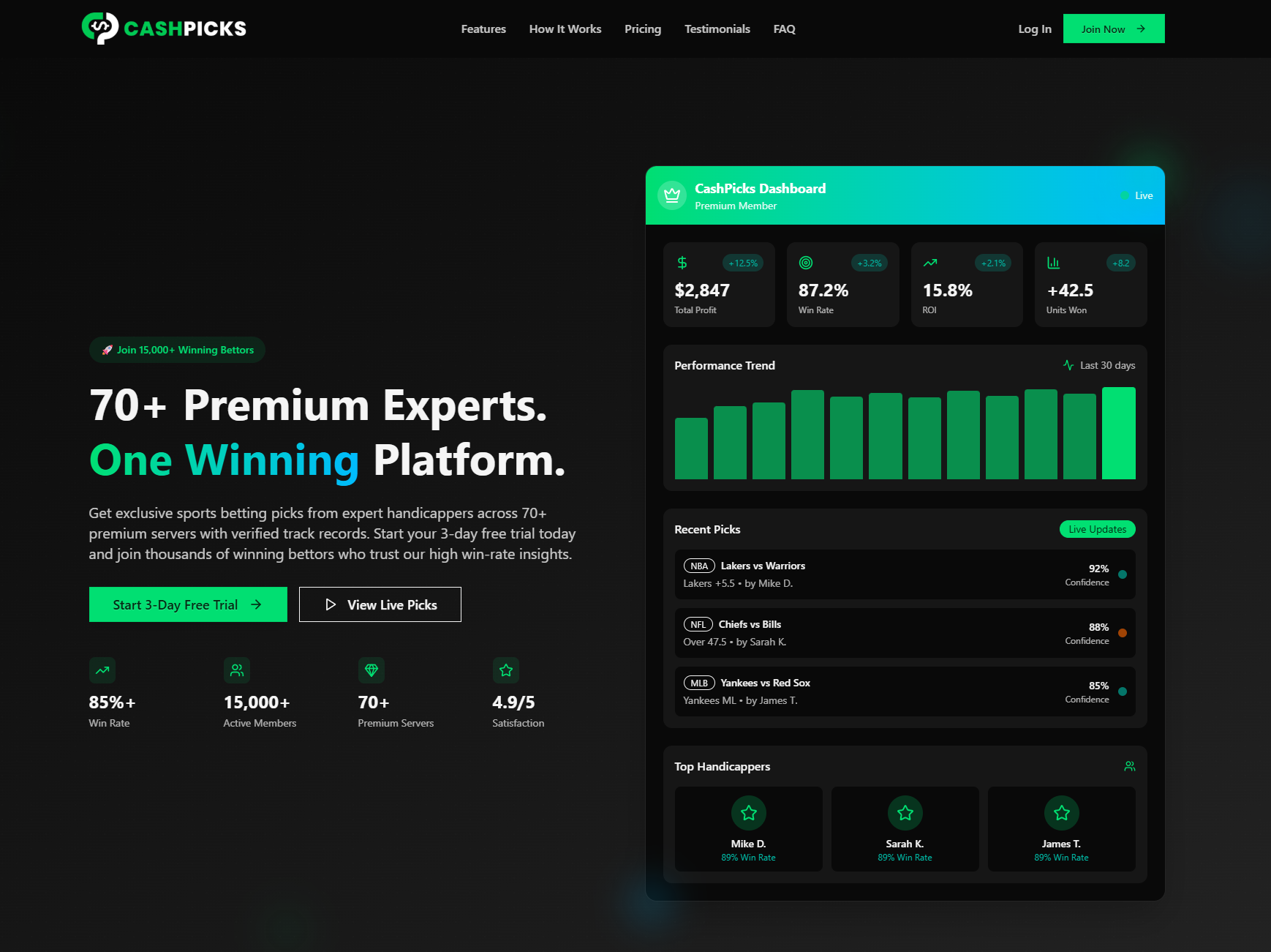 An image of the Cashpicks project.